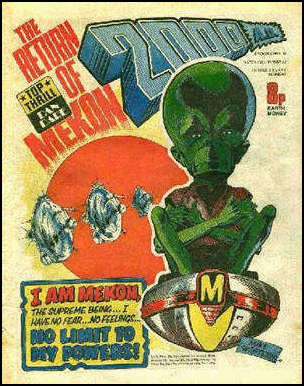 The 1970's 2000AD version of The Mekon