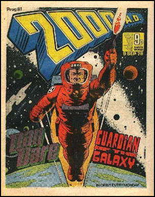 The 1970's 2000AD version of Dan Dare