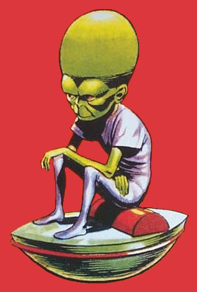 The original 1950's and 60's Mighty Mekon of Mekonta