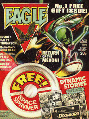 The 1980's new Eagle version of The Mekon