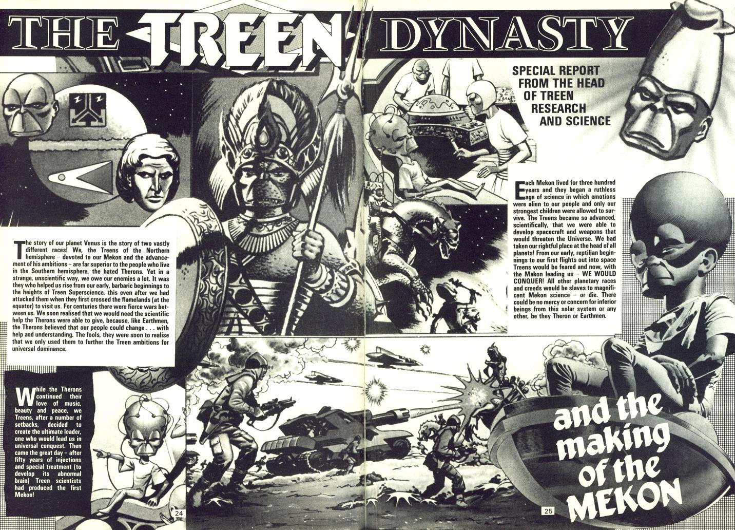The Treen Dynasty - Pages 1 and 2 of 4