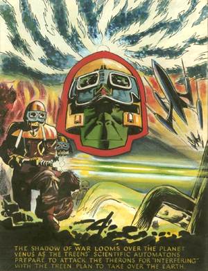 The shadow of war looms over the planet Venus!